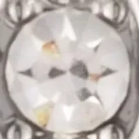 Stone Pave Click Top Hoop Earrings