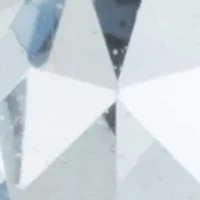 Crystal Cluster Pear Drop Earrings