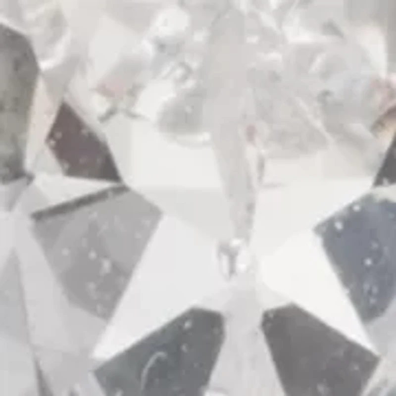  Cluster Cubic Zirconia Double Drop Earrings