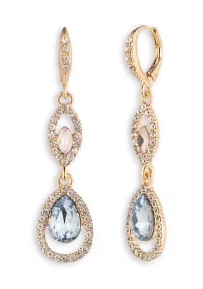 Multi Double Drop Earrings