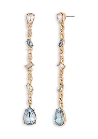 Crystal Multi Linear Earrings