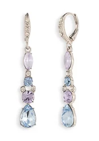 Multi Stone Linear Earrings