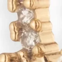 Cubic Zirconia Double Drop Earrings