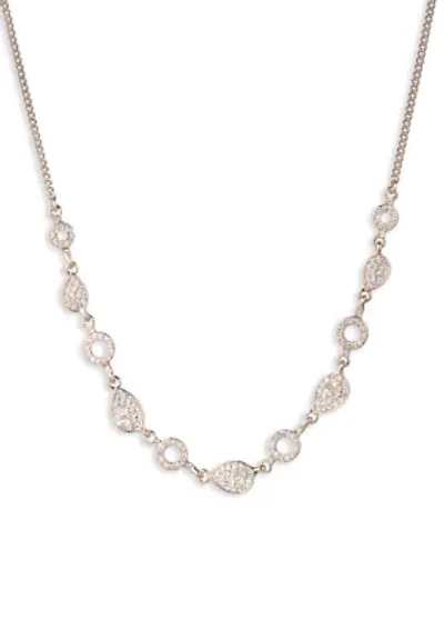 Pavé Crystal Frontal Necklace