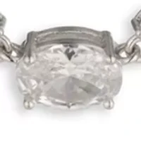 Cubic Zirconia Frontal Necklace