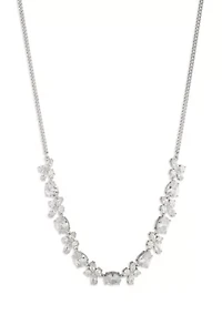 Cubic Zirconia Frontal Necklace