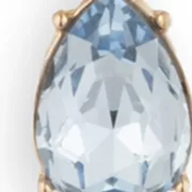 Crystal Y-Neck Pendant Necklace