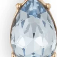 Crystal Y-Neck Pendant Necklace