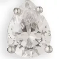 Statement Cubic Zirconia Pendant Necklace