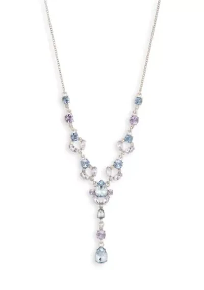 Crystal Y Necklace