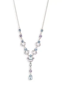 Crystal Y Necklace