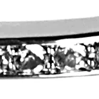 Gold-Tone Pave Bangle Bracelet