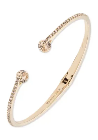 Silk Pavé Cuff Bracelet