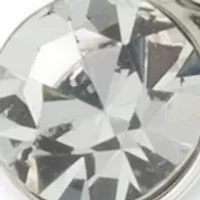Silver Tone Pavé Cuff Bracelet