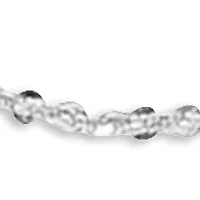 Sparkle Chain Necklace Sterling Silver