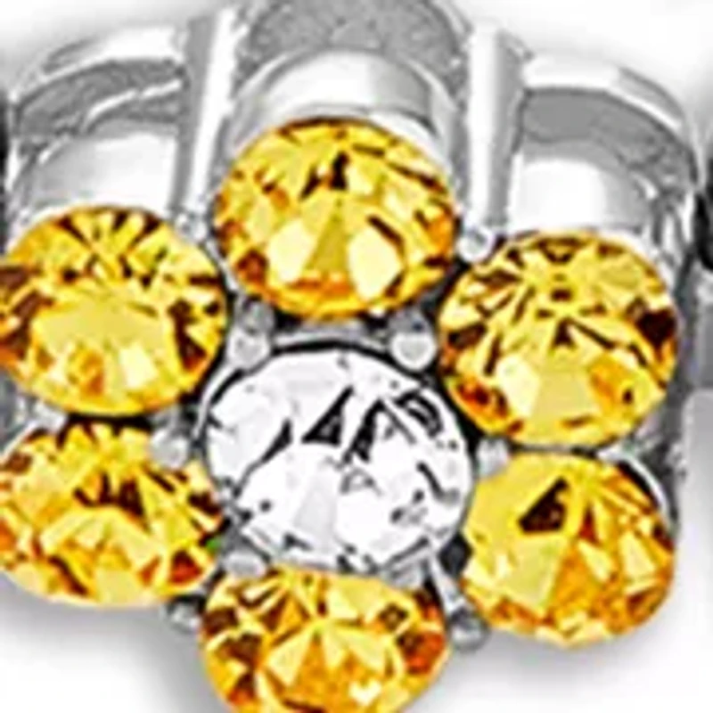 Multi Flower Bolo Bracelet