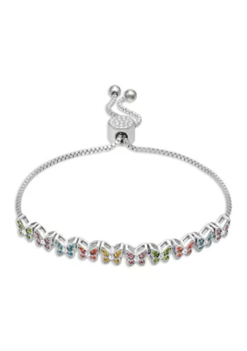 Multi Butterfly Bolo Bracelet