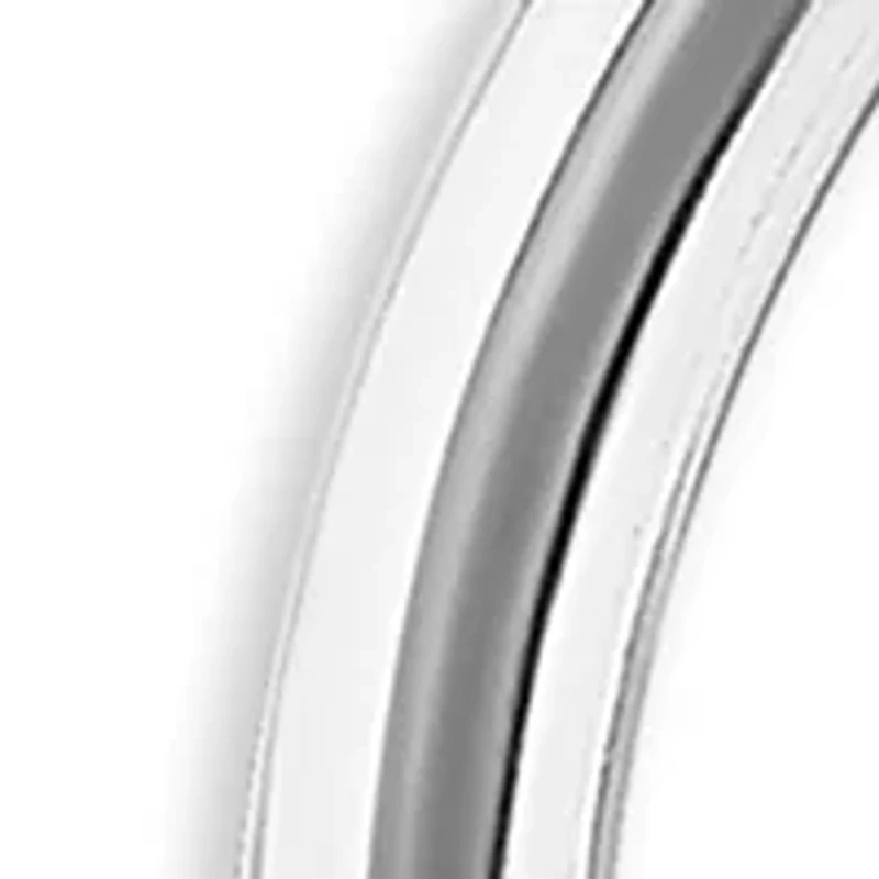 Sterling Silver Polished 30 Millimeter Endless Hoop Earrings