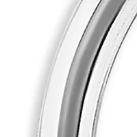 Sterling Silver Polished 30 Millimeter Endless Hoop Earrings
