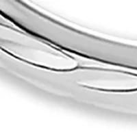 Textured Sterling Silver Earrings