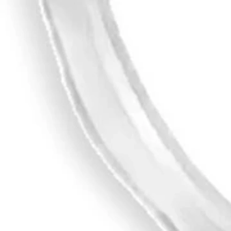 Diamond Cut Clicktop Hoop Earrings in Sterling Silver