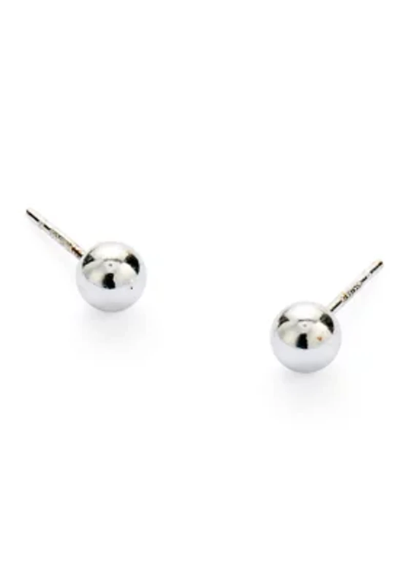 Sterling Silver Stud Earrings 