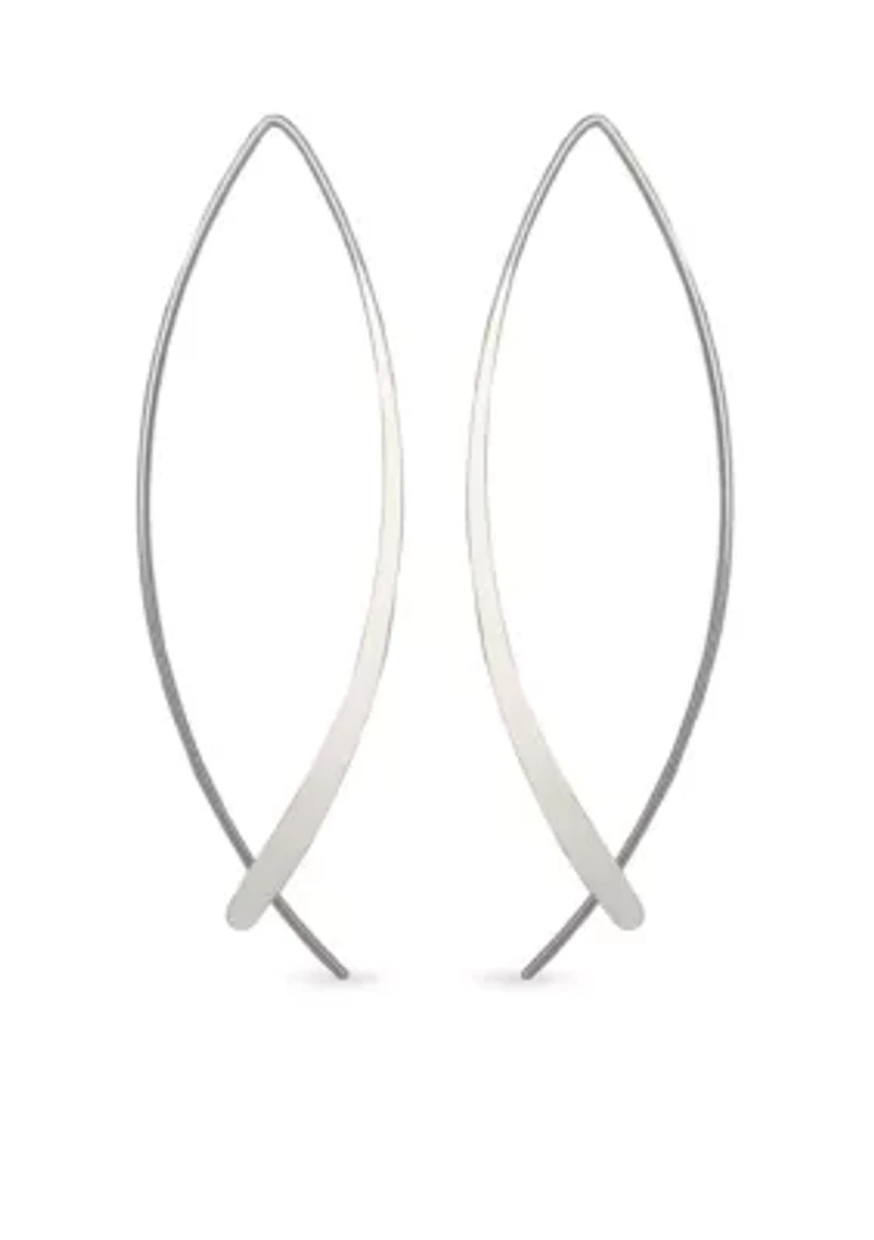 Sterling Silver Endless Drop Earrings