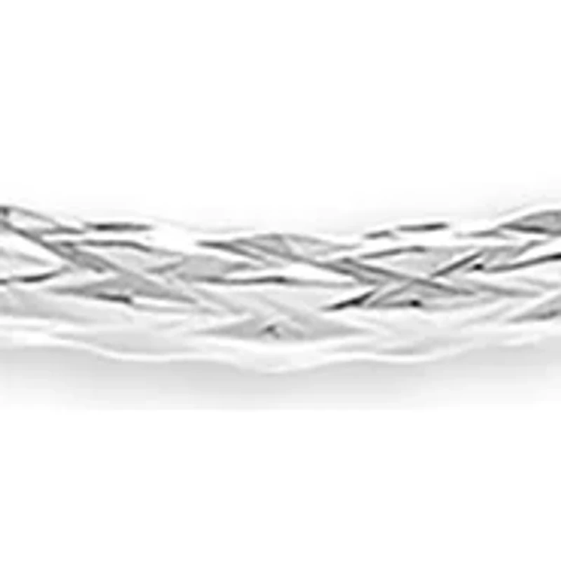 Sterling Silver 40 Millimeter Diamond Cut Hoop Earrings