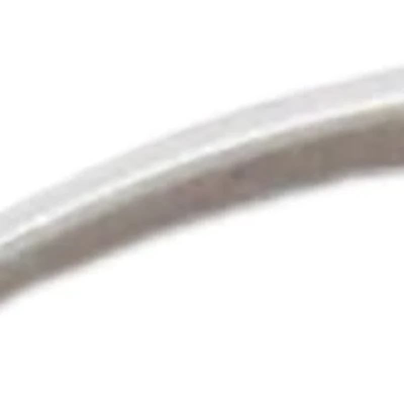 2.5 Millimeter Knife Edge Paddle Back Hoop Earrings 