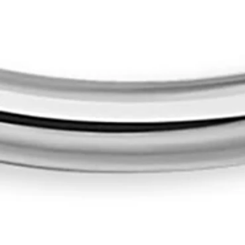 Sterling Silver 30 Millimeter Polished Hoop Earrings