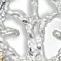 Two Tone Filigree Cross Drop Earrings in Sterling Silver 