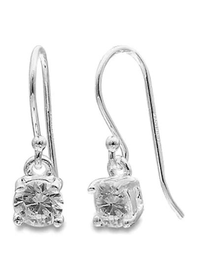 1 ct. t.w. Cubic Zirconia Drop Earrings 