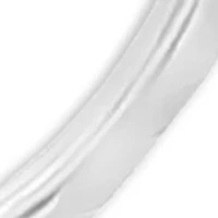 Sterling Siver 25 Millimeter Textured Clicktop Hoop Earrings