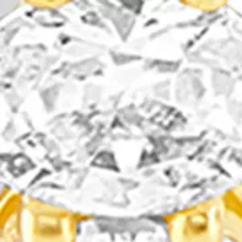 Cubic Zirconia Huggie Hoop Earrings