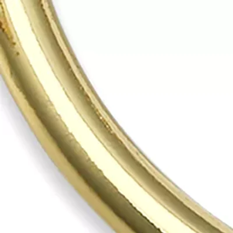 Fine Plated Hinge Hoop Earrings