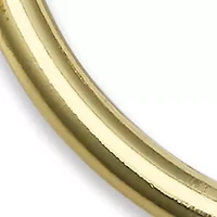 Polished Hoop Paddle Back Earrings