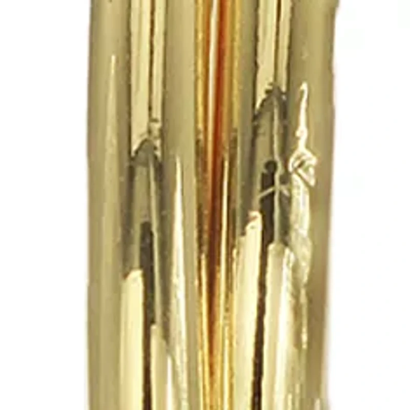 24k Over Fine Silver-Plated 30-mm. Hoop Earrings