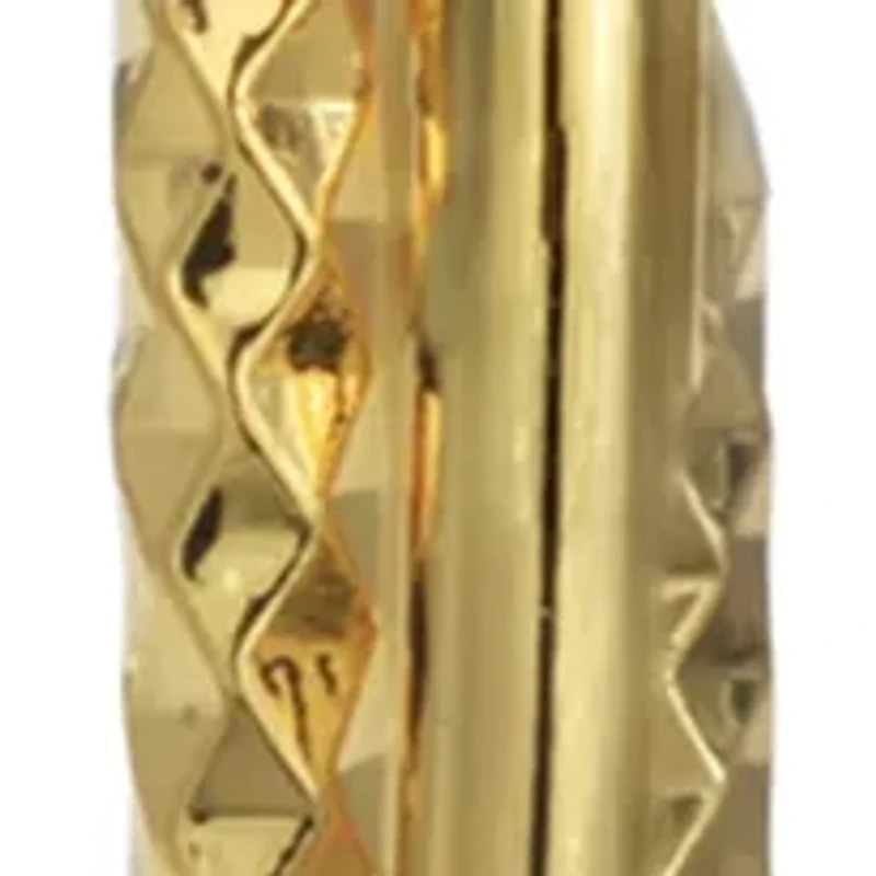 Gold Plated Double Hoop Earrings