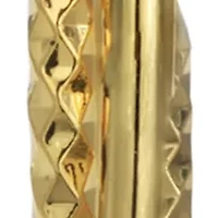 Gold Plated Double Hoop Earrings