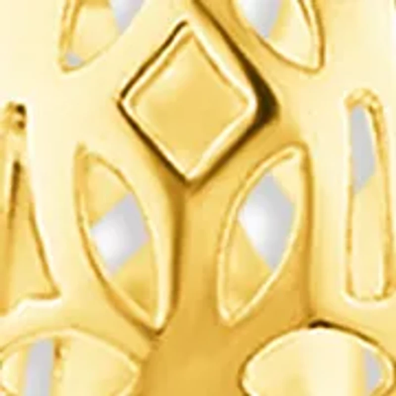 Filigree Hoop Earrings