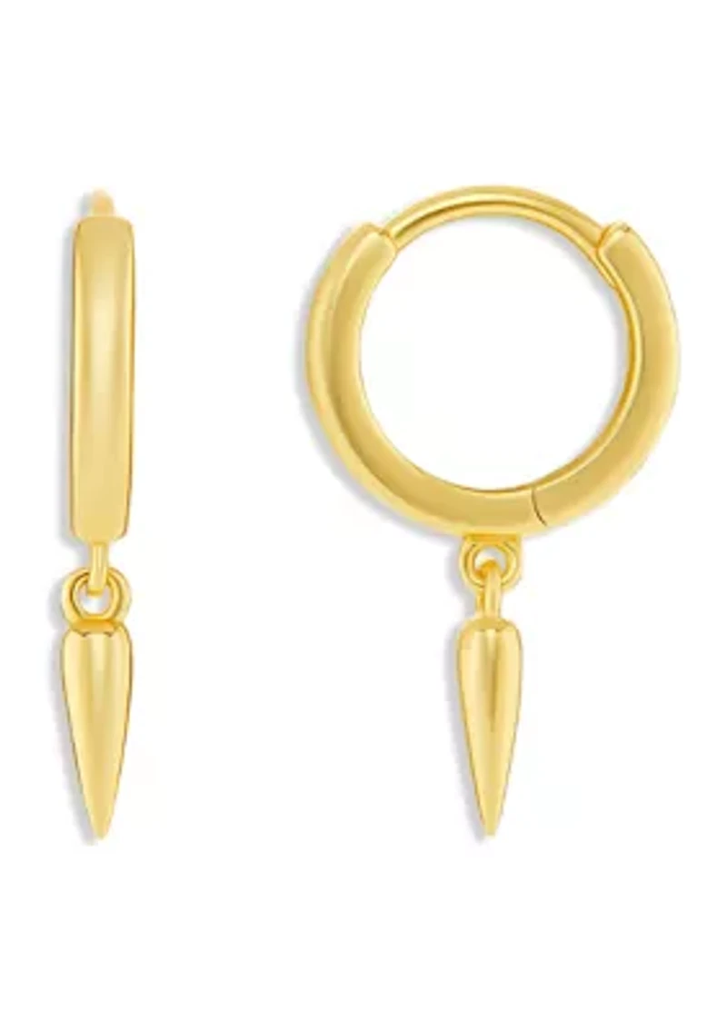 Gold Tone Earrings Hoop