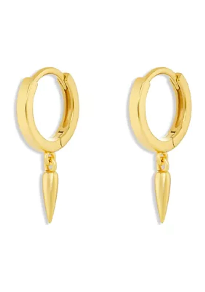 Gold Tone Earrings Hoop