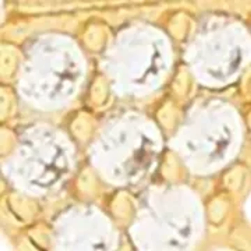 Gold Over Fine Silver Plated Butterfly Earrings