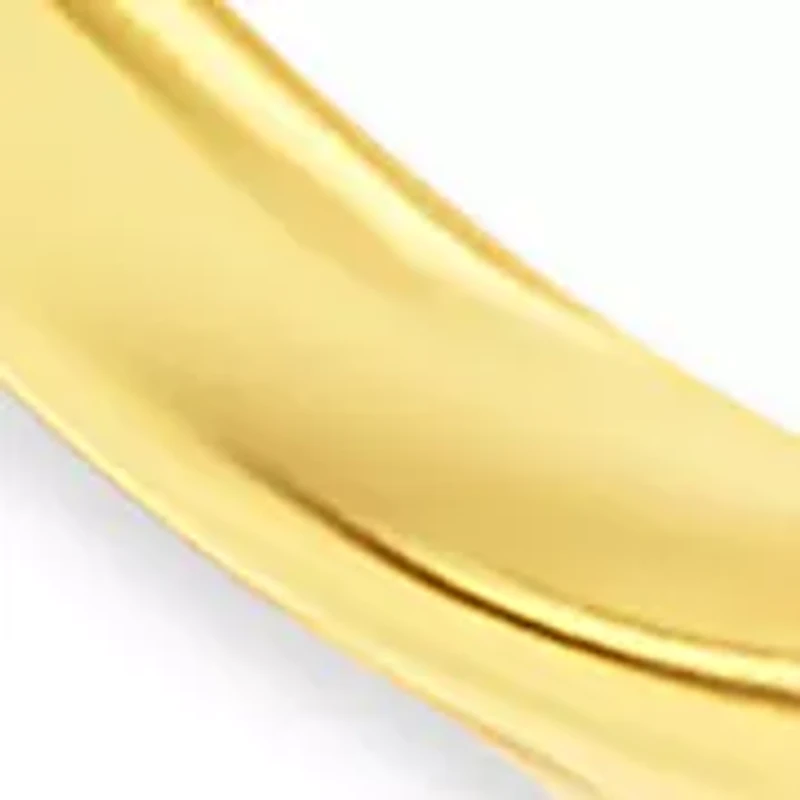 Sterling Silver Twisted Polished Hoop Earrings