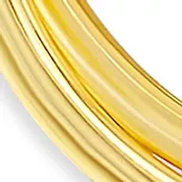 Sterling Silver 20 Millimeter Polished Double Hoop Earrings