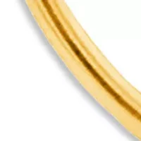 Polished Endless Hoop Earrings Sterling Silver