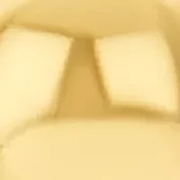 Gold Plated Sterling Silver 8 Milimeter Ball Stud Earrings