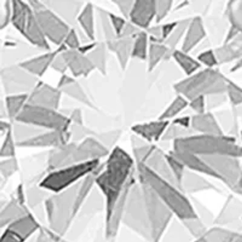 Sterling Silver Pavé Cubic Zirconia Square Pendant Necklace