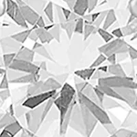 Sterling Silver Pavé Cubic Zirconia Square Pendant Necklace