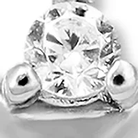Polished Open 1/10 ct. t.w. Cubic Zirconia Ring Sterling Silver